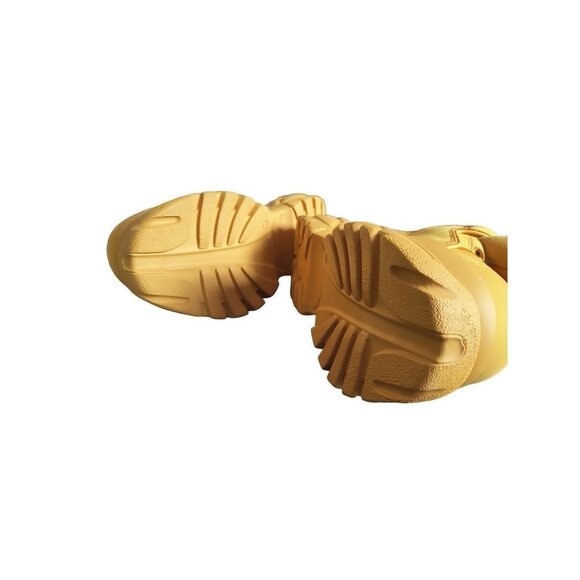 NIB‎  1339 classic platform sneakers Beige Nubuck Leather Womans size 9.5 - Picture 6 of 6